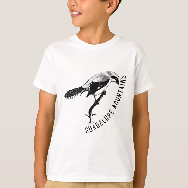 Camiseta Parque Nacional das Montanhas Guadalupe Loggerhead (Frente)