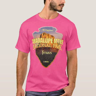 Camiseta Parque Nacional das Montanhas Guadalupe (Ponta Arr