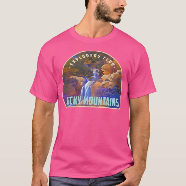 Camiseta Parque Nacional das Montanhas Rochosas - Colorado  (Frente)