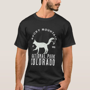 Camiseta Parque Nacional das Montanhas Rochosas Colorado Ra