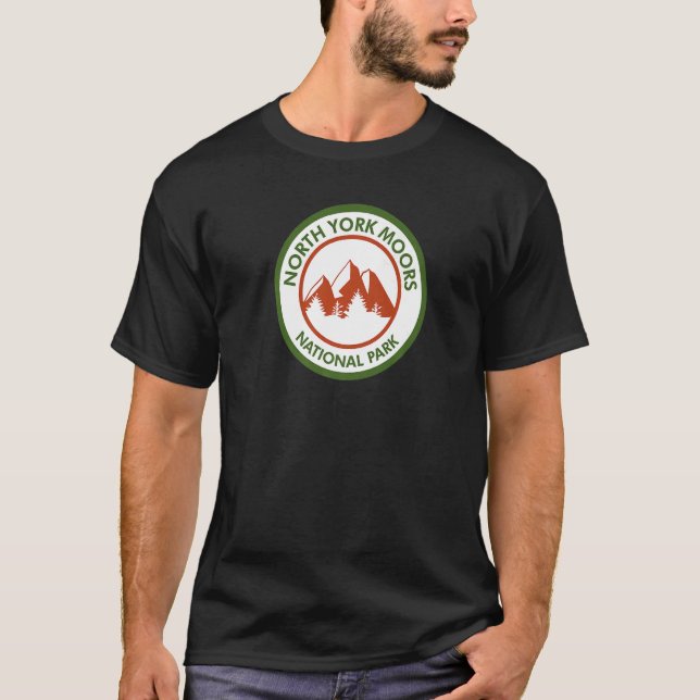 Camiseta Parque Nacional das Moors de North York 2 (Frente)