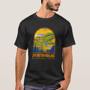 Camiseta Parque Nacional das Terras Altas de Cape Breton Ca