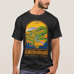 Camiseta Parque Nacional das Terras Altas do Cabo Bretão -
