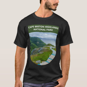 Camiseta Parque Nacional das Terras Altas do Cabo Bretão