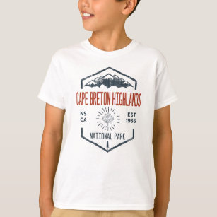 Camiseta Parque Nacional das Terras Altas do Cabo Breton Ca