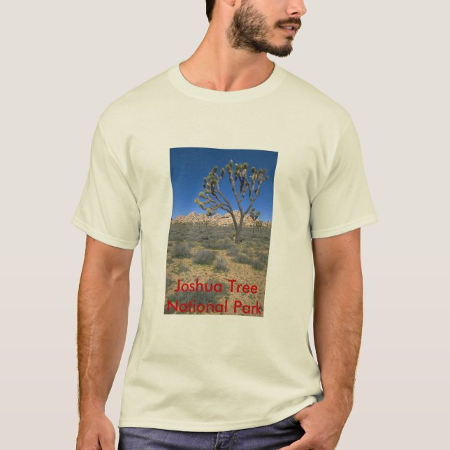 Camiseta Parque nacional de árvore de Joshua (Frente)