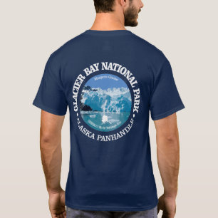 Camiseta Parque nacional de baía de geleira (cor)