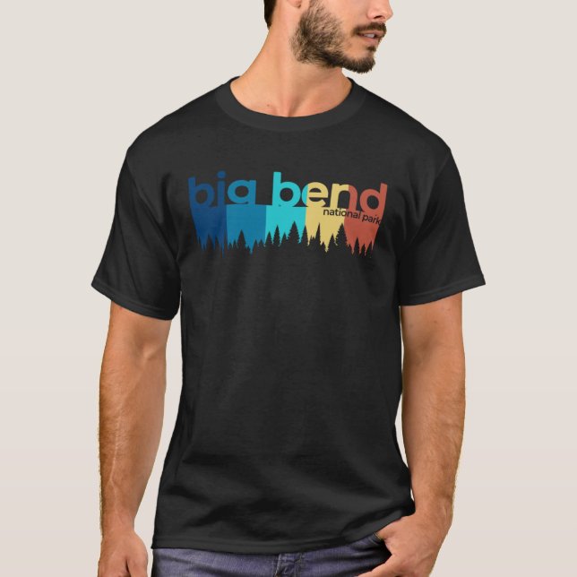 Camiseta Parque Nacional de Big Bend Texas TX 1 (Frente)