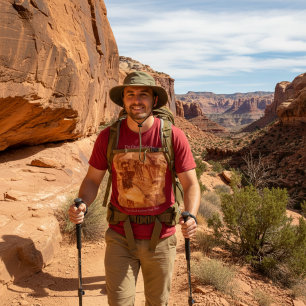 Camiseta Parque Nacional de Canyon - Arte Rochosa