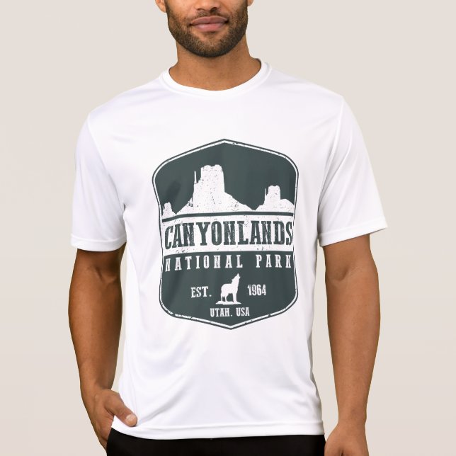 Camiseta Parque nacional de Canyonlands (Frente)