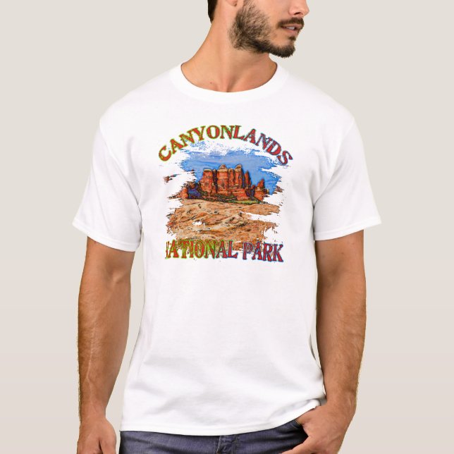Camiseta Parque nacional de Canyonlands (Frente)