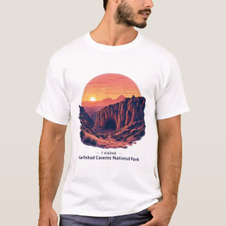 Camiseta Parque Nacional de Carlsbad Caverns - Novo México