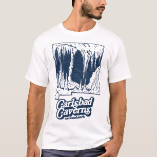 Camiseta Parque Nacional de Carlsbad Caverns Novo México Re