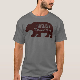 Camiseta Parque Nacional de Everglades Bear Brown