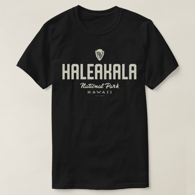 Camiseta Parque Nacional de Haleakala, 1961 (Frente do Design)