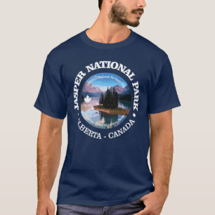 Camiseta Parque Nacional de Jasper (lago Maligne)