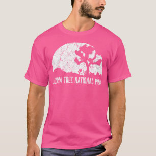 Camiseta Parque Nacional de Joshua Tree Camping Hiperligaçã