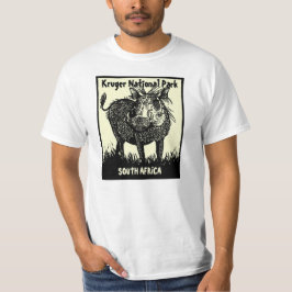 Camiseta Parque Nacional de Kruger Warthog