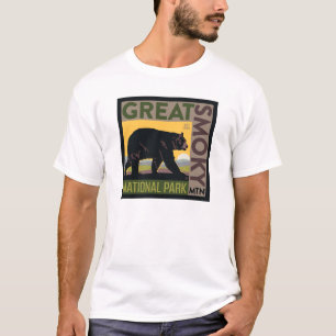 Camiseta Parque Nacional de Montanha excelente Urso