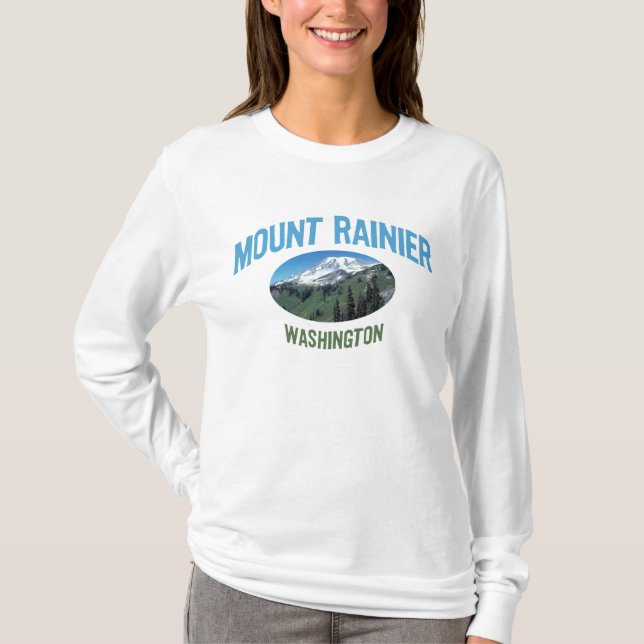 Camiseta Parque nacional de Monte Rainier (Frente)
