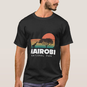 Camiseta Parque Nacional de Nairobi, Quênia, África, Sereng
