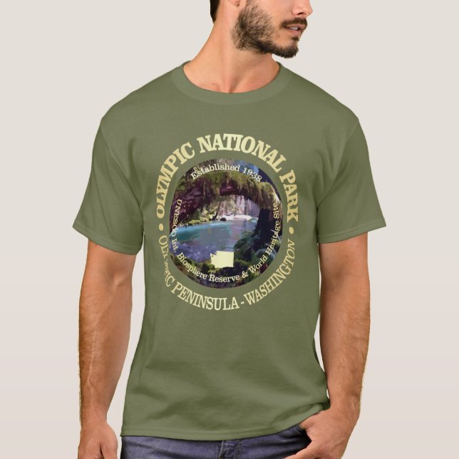 Camiseta Parque Nacional de olimpiadas (NP2) (Frente)