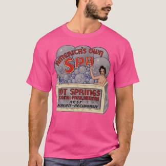 Camiseta Parque Nacional de Primaveras Quentes Arkansas Vin