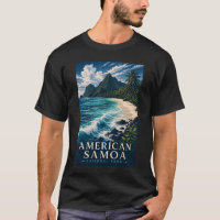 Parque Nacional de Samoa Americana Modern Woodbloc
