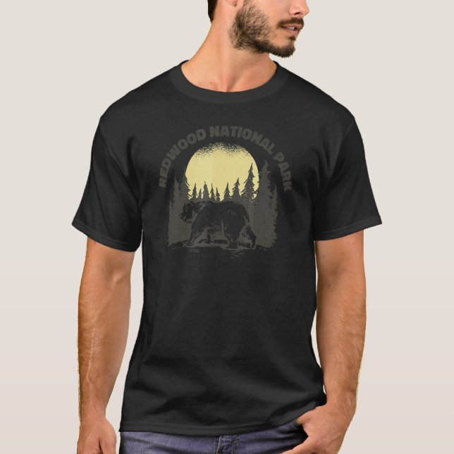 Camiseta Parque Nacional de Sequoia 1 (Frente)
