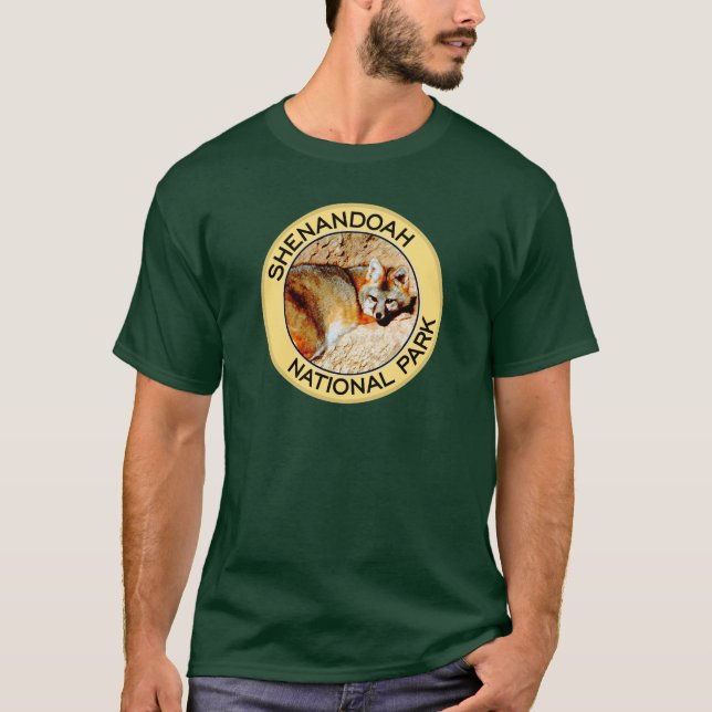 Camiseta Parque nacional de Shenandoah (Frente)