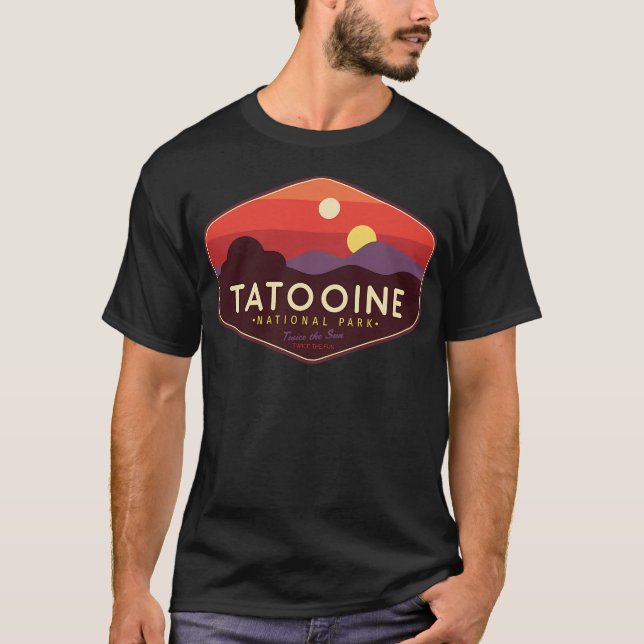Camiseta Parque Nacional De Tatooine - Duas Vezes O Diverti (Frente)