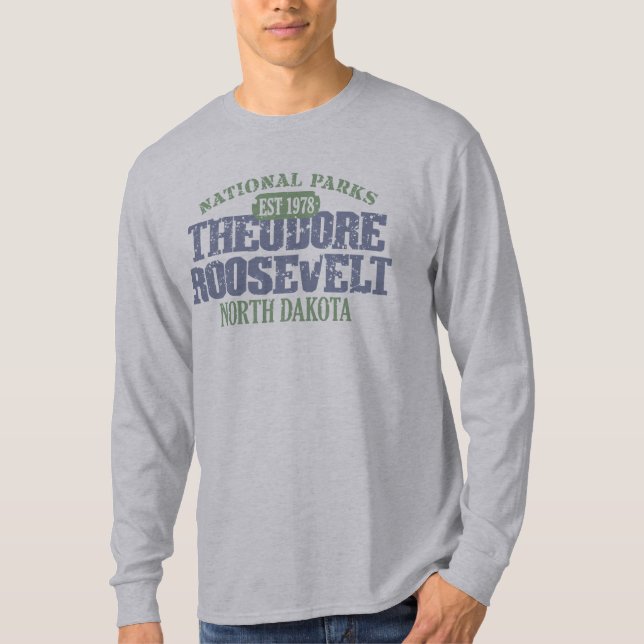 Camiseta Parque nacional de Theodore Roosevelt (Frente)