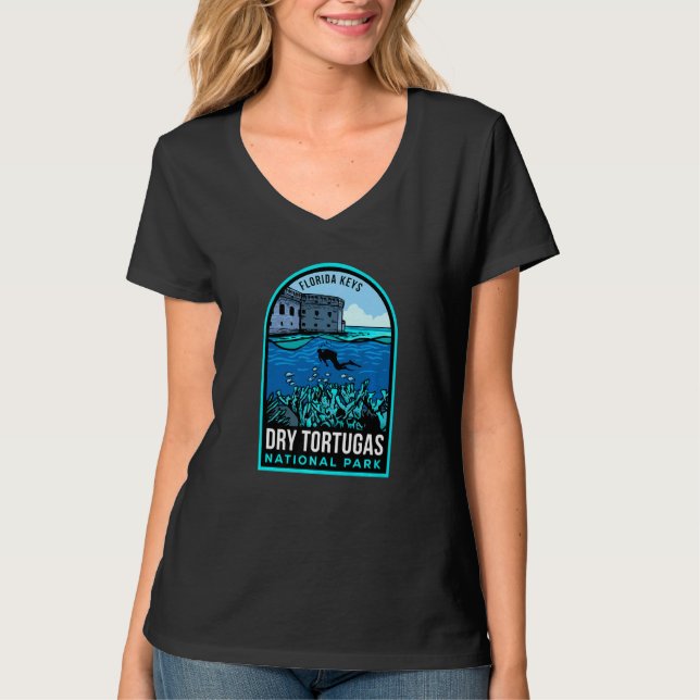Camiseta Parque Nacional de Tortugas Seco (Frente)