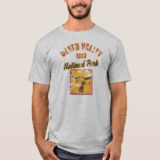 Camiseta Parque nacional de Vale da Morte Califórnia retro