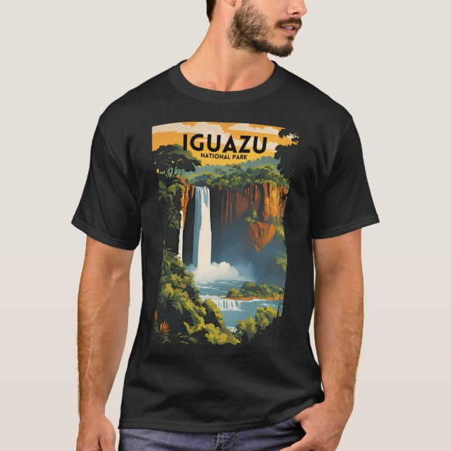 Camiseta Parque Nacional de viagem Iguazu (Frente)