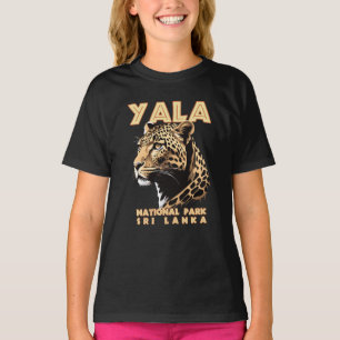 Camiseta Parque Nacional de Yala - Leopardo do Sri Lanka