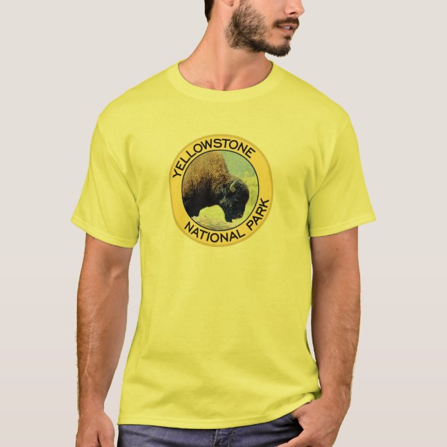 Camiseta Parque nacional de Yellowstone (Frente)