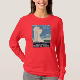 Camiseta Parque nacional de Yellowstone