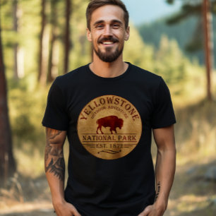 Camiseta parque nacional de yellowstone