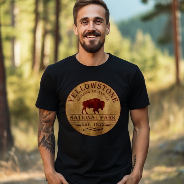 Camiseta Parque nacional de Yellowstone (Criador carregado)
