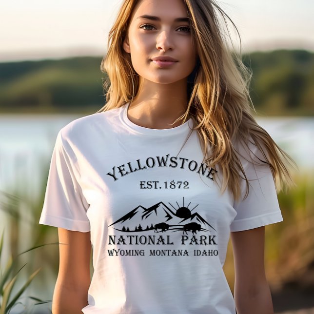 Camiseta Parque Nacional de Yellowstone (Criador carregado)