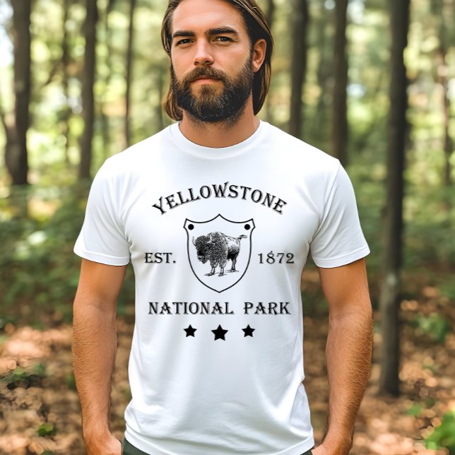Camiseta Parque Nacional de Yellowstone (Criador carregado)