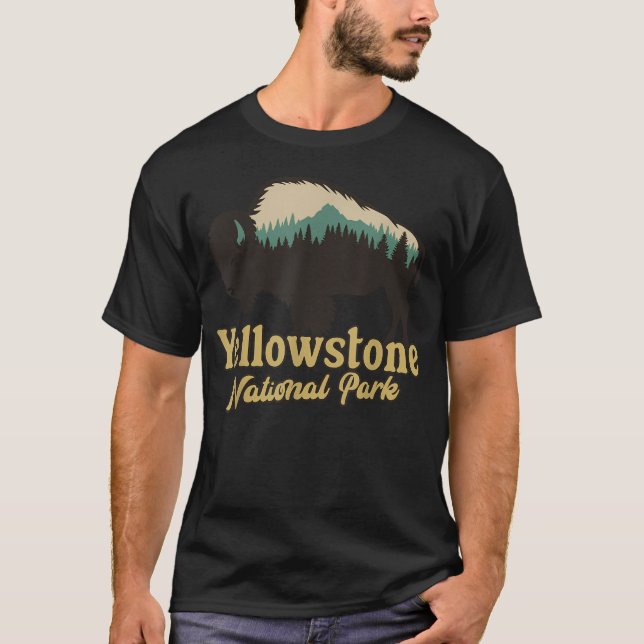 Camiseta Parque Nacional de Yellowstone (Frente)