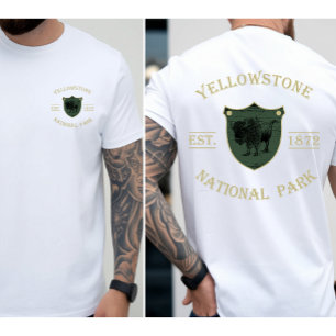 Camiseta Parque Nacional de Yellowstone Vintage