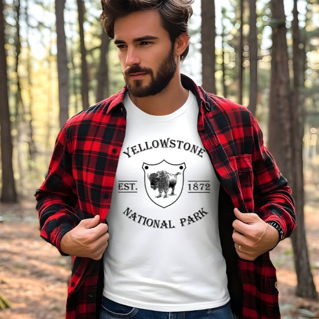 Camiseta Parque Nacional de Yellowstone Vintage (Criador carregado)