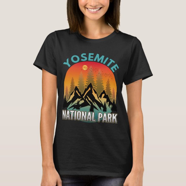 Camiseta Parque Nacional de Yosemite (Frente)