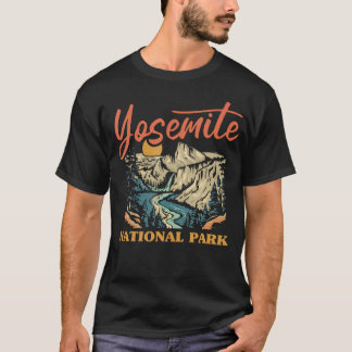 Camiseta Parque Nacional de Yosemite Califórnia Antiga