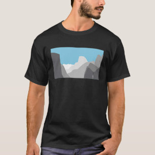 Camiseta Parque Nacional de Yosemite, Califórnia, meio pomo