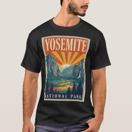 Camiseta Parque Nacional de Yosemite | Caminhadas na Califó