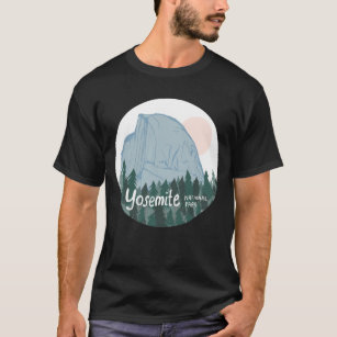 Camiseta Parque Nacional de Yosemite, Metade Dome
